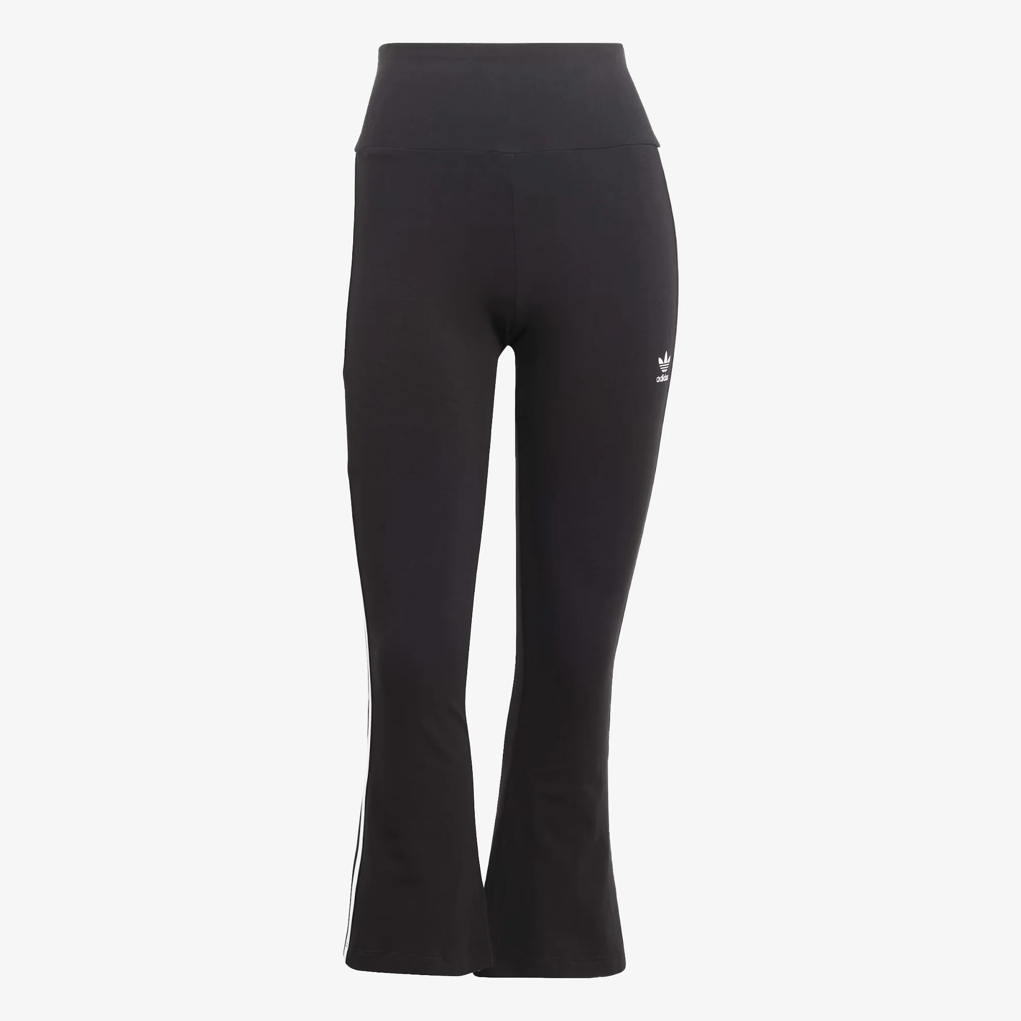 Adidas Originals | ADICOLOR CLASSICS 3-STRIPES 7/8 FLARE LEGGINGS  { BALCK - Image 3