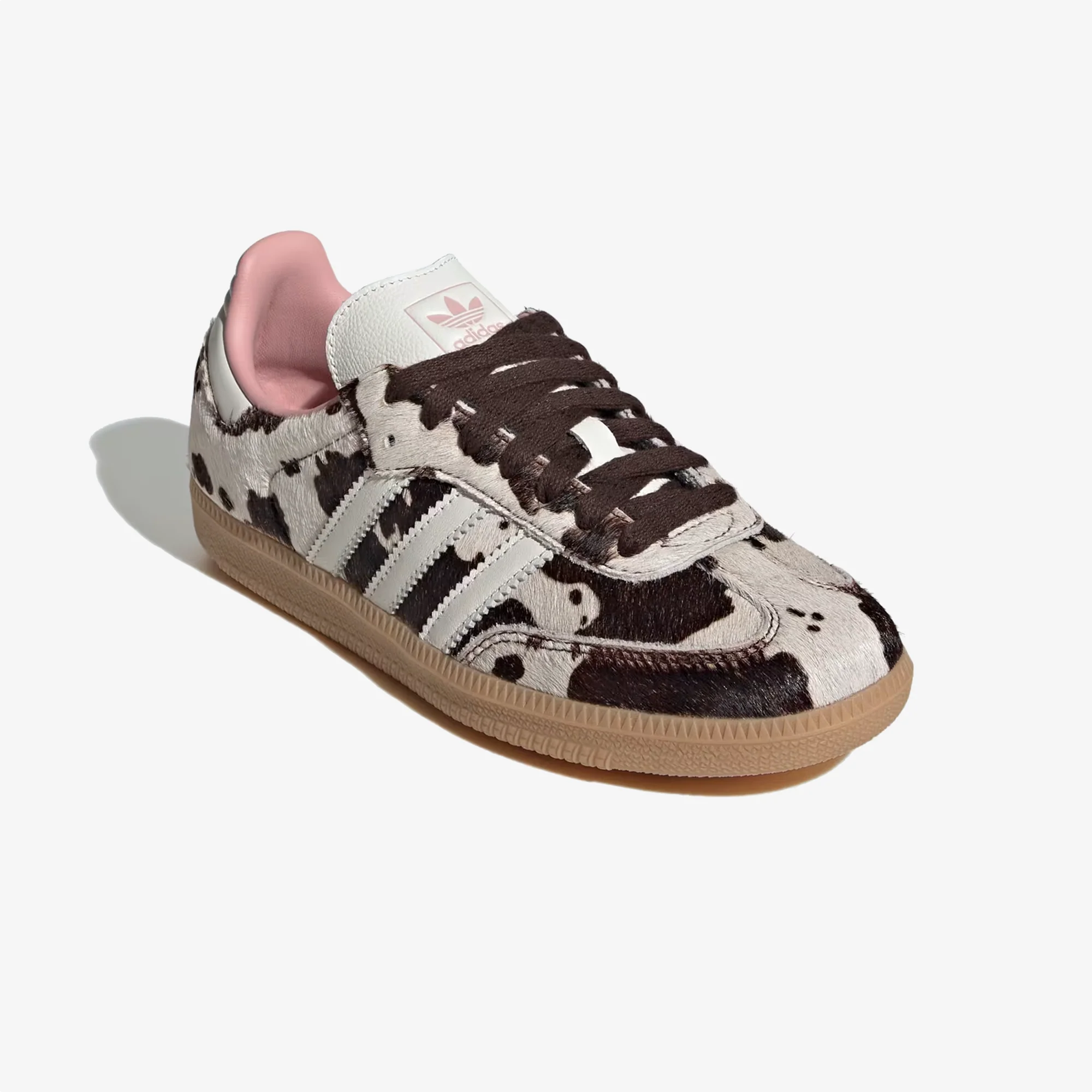 ADIDAS ORIGINALS | SAMBA OG { DARK BROWN/OFF WHITE/GUM - Image 3