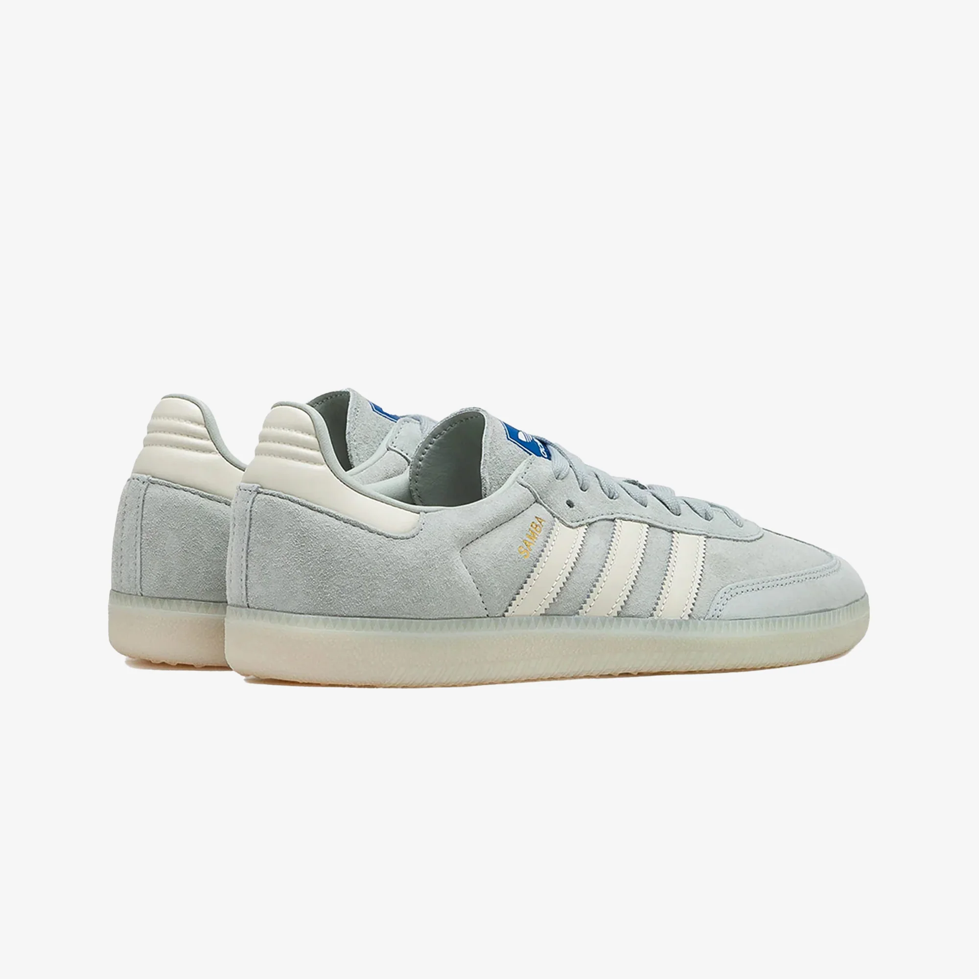 ADIDAS ORIGINALS | SAMBA OG { WONDER SILVER/CHALK WHITE/OFF WHITE - Image 4