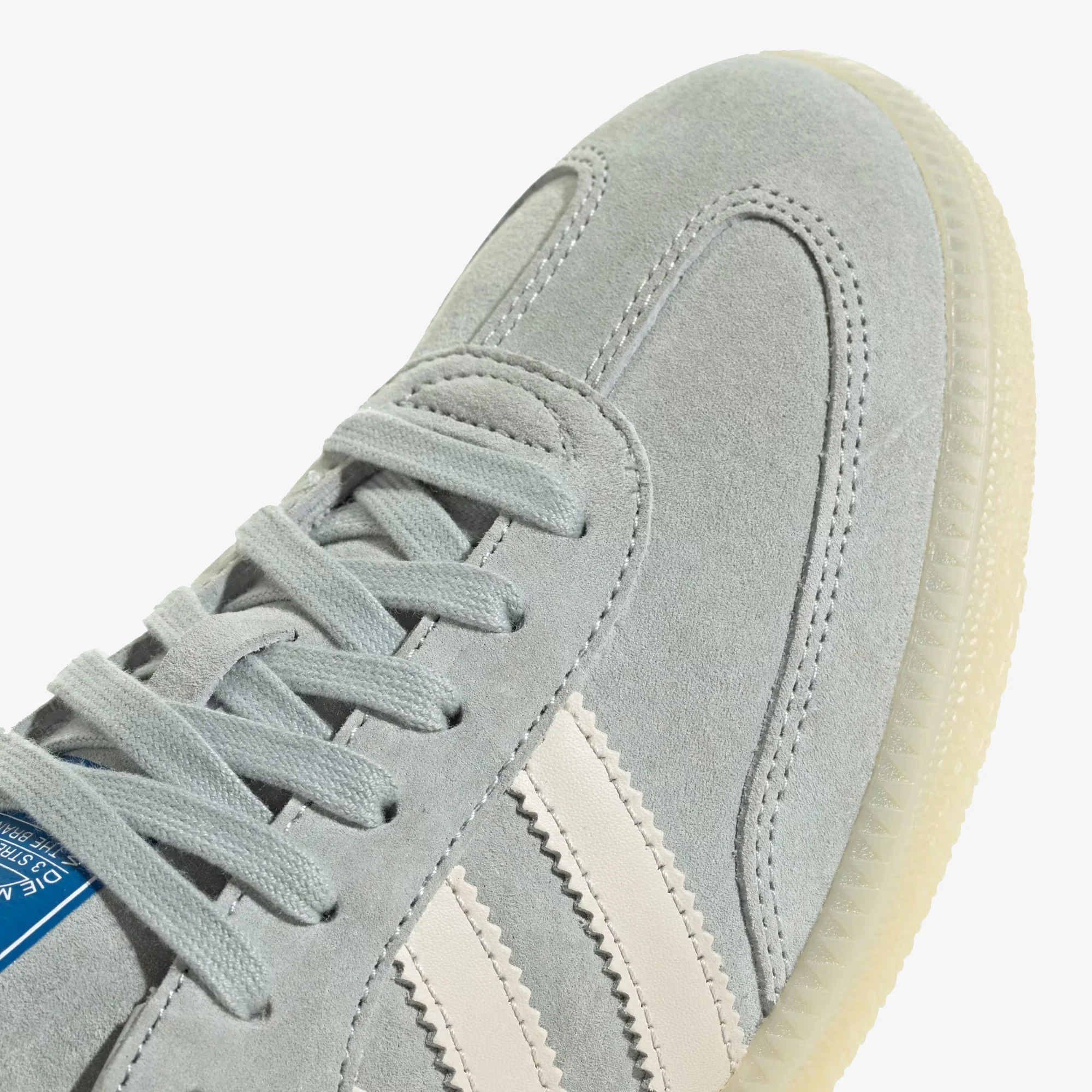 ADIDAS ORIGINALS | SAMBA OG { WONDER SILVER/CHALK WHITE/OFF WHITE - Image 5
