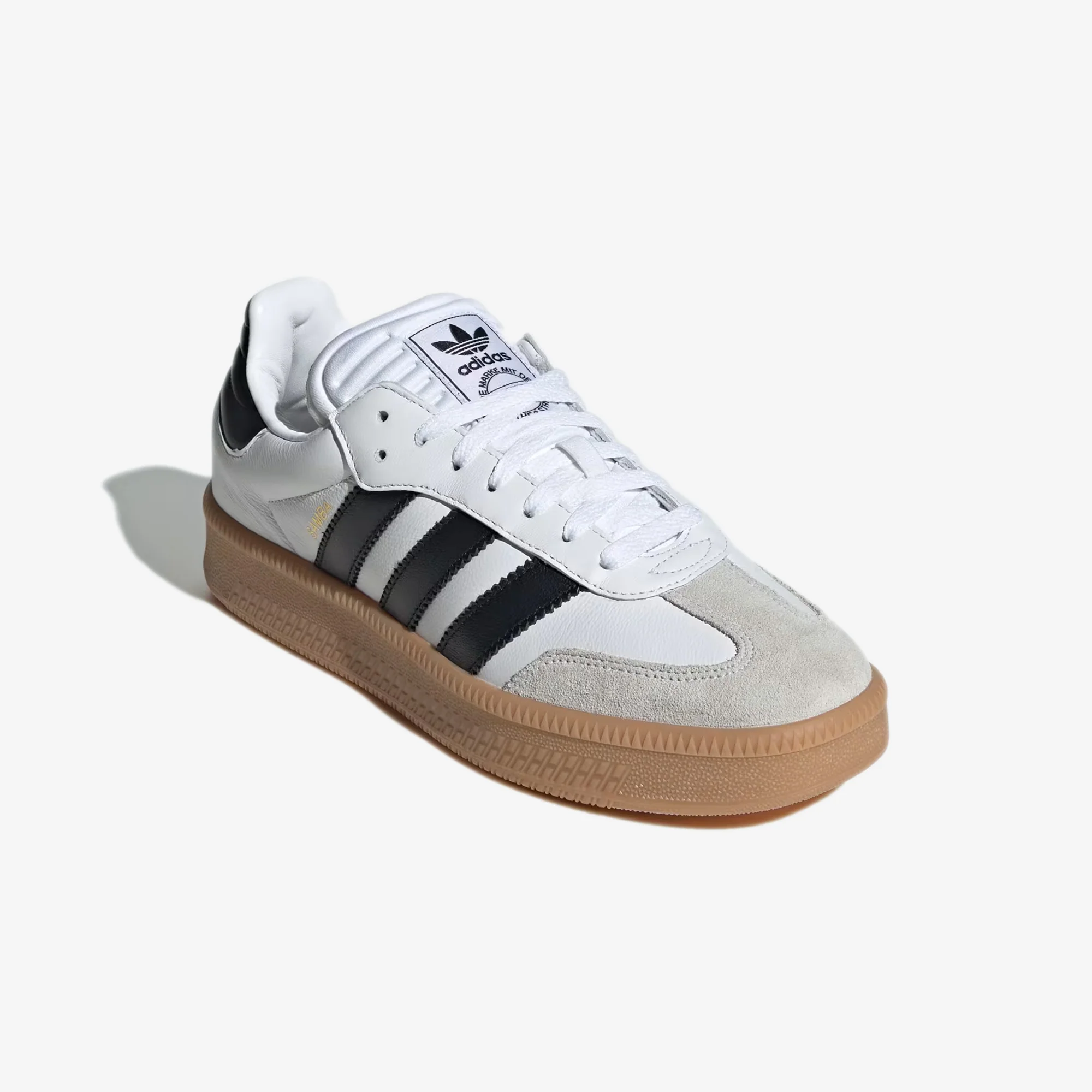 ADIDAS ORIGINALS | SAMBA XLG { BLACK/WHITE/GUM - Image 3