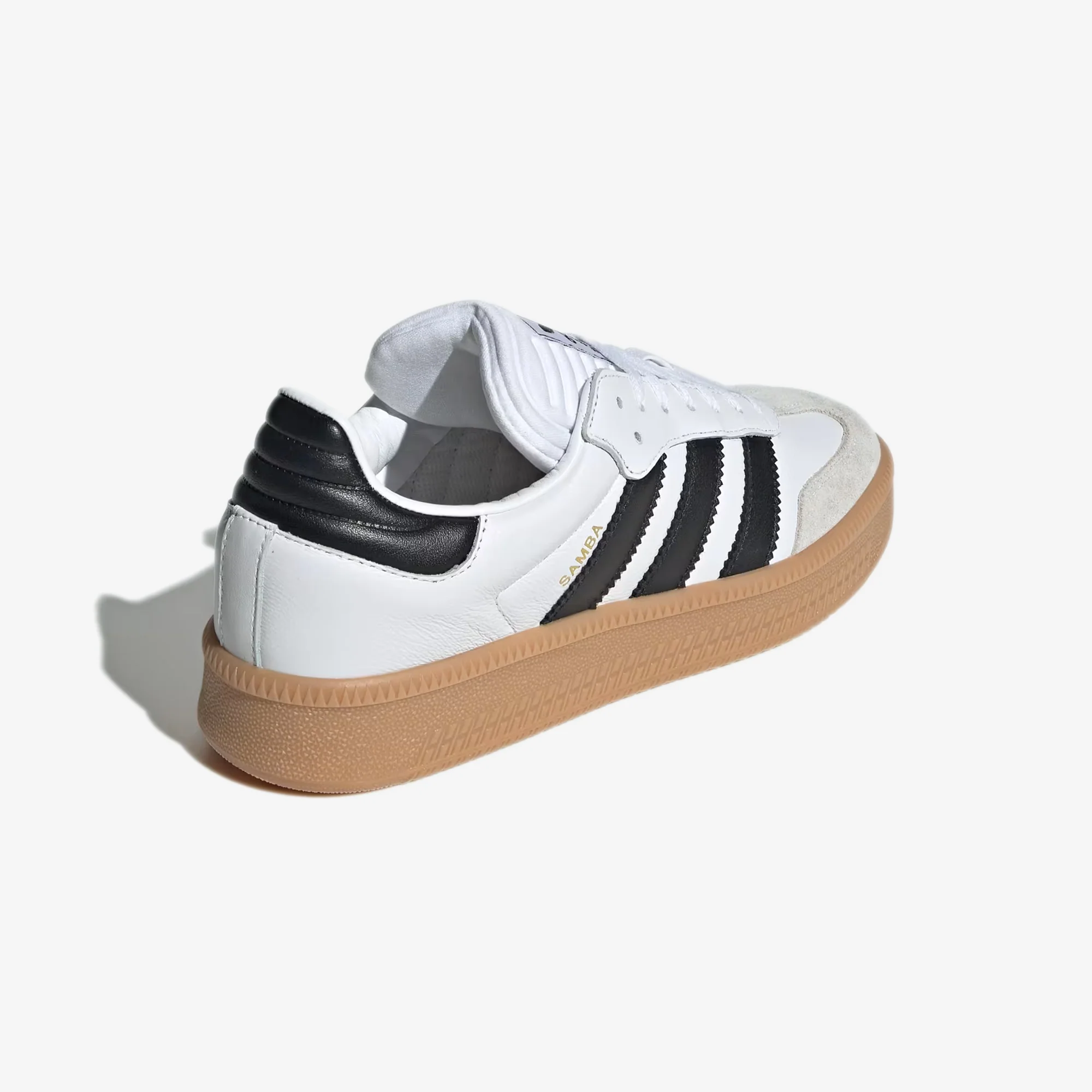 ADIDAS ORIGINALS | SAMBA XLG { BLACK/WHITE/GUM - Image 4