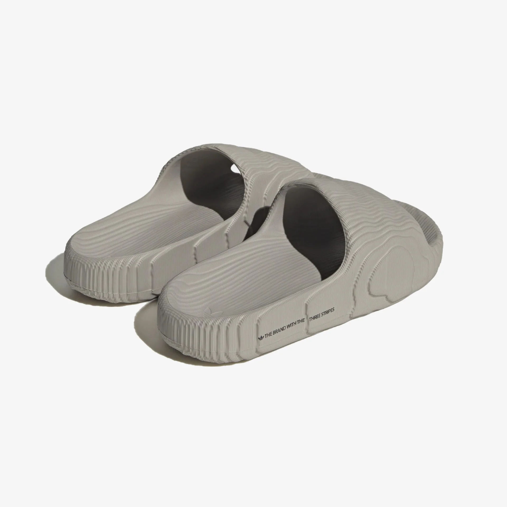 Adidas Originals | ADILETTE 22  { LIGHT BROWN - Image 3