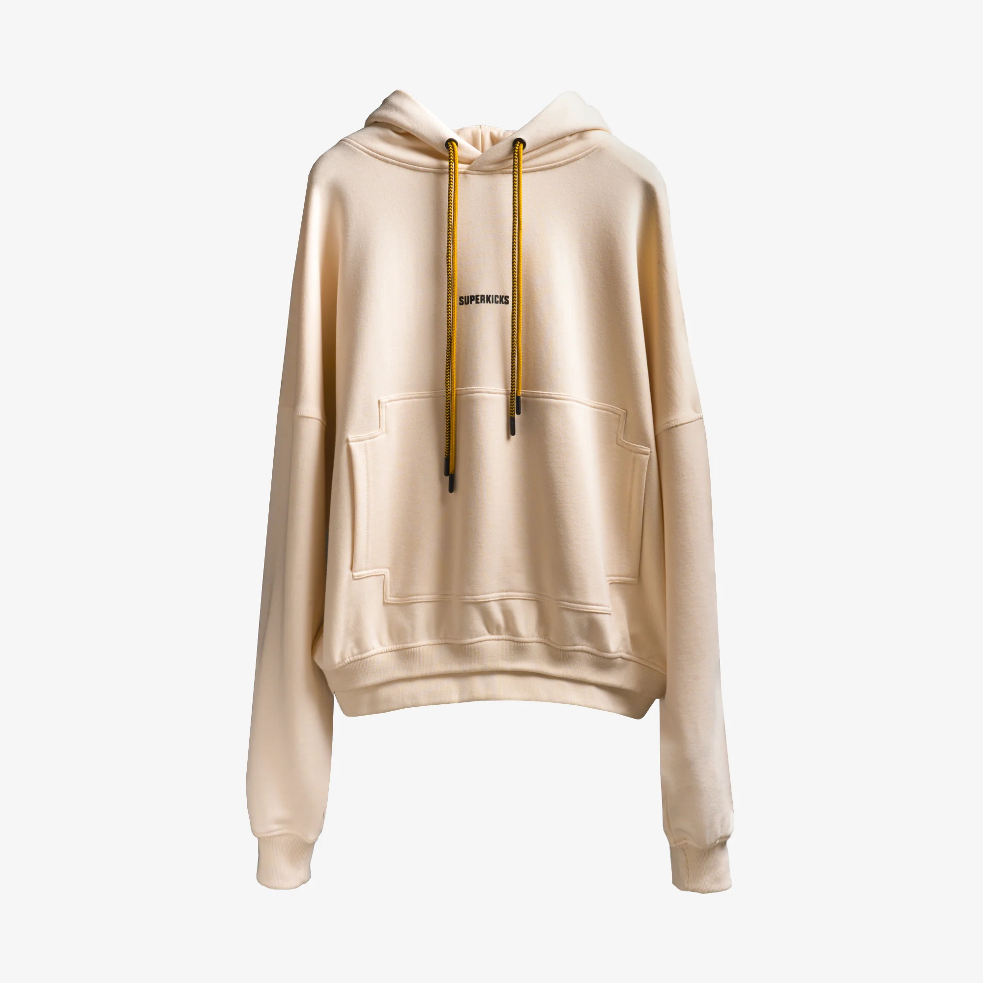 Superkicks | BASIC HOODIE  { PEACH - Image 3