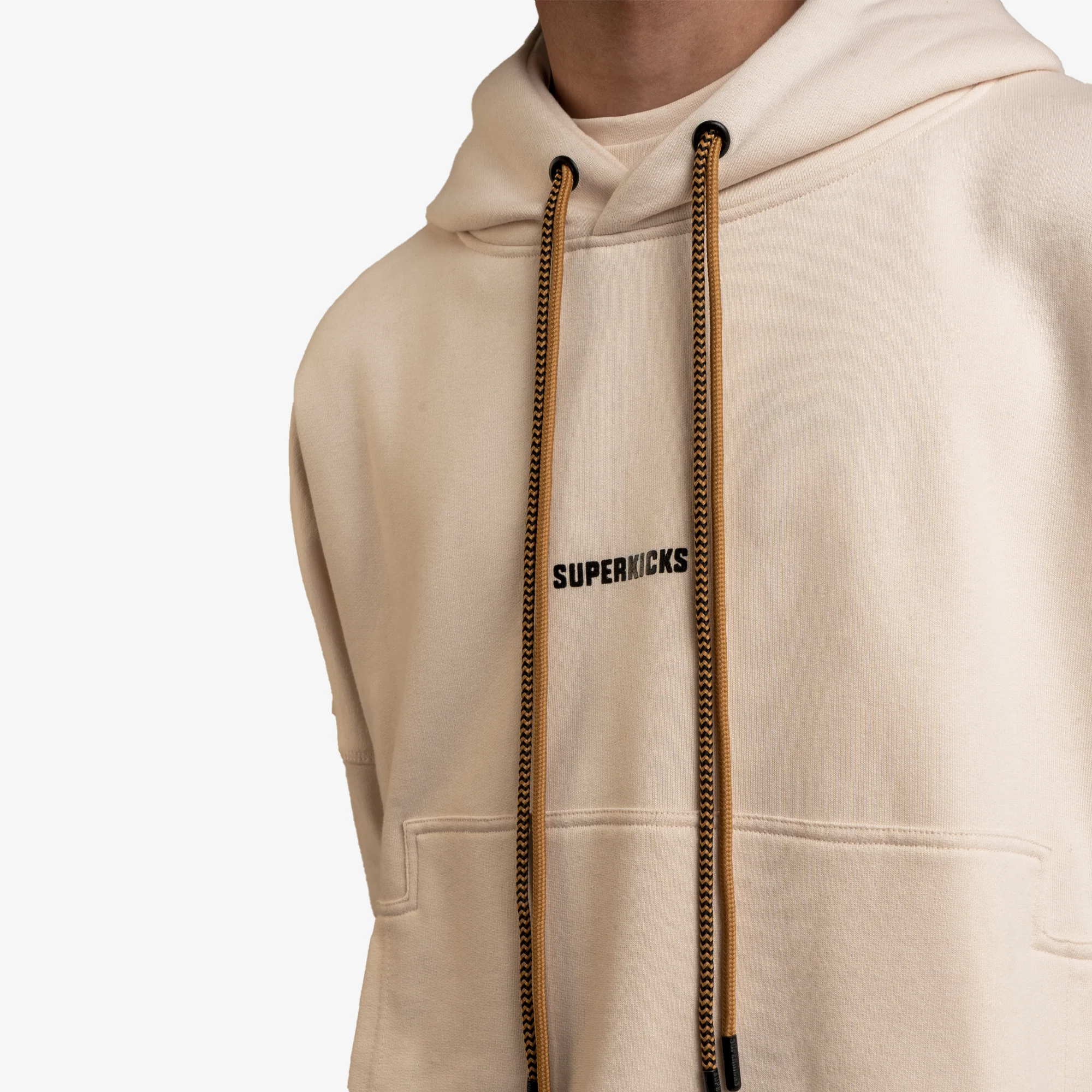 Superkicks | BASIC HOODIE  { PEACH - Image 6