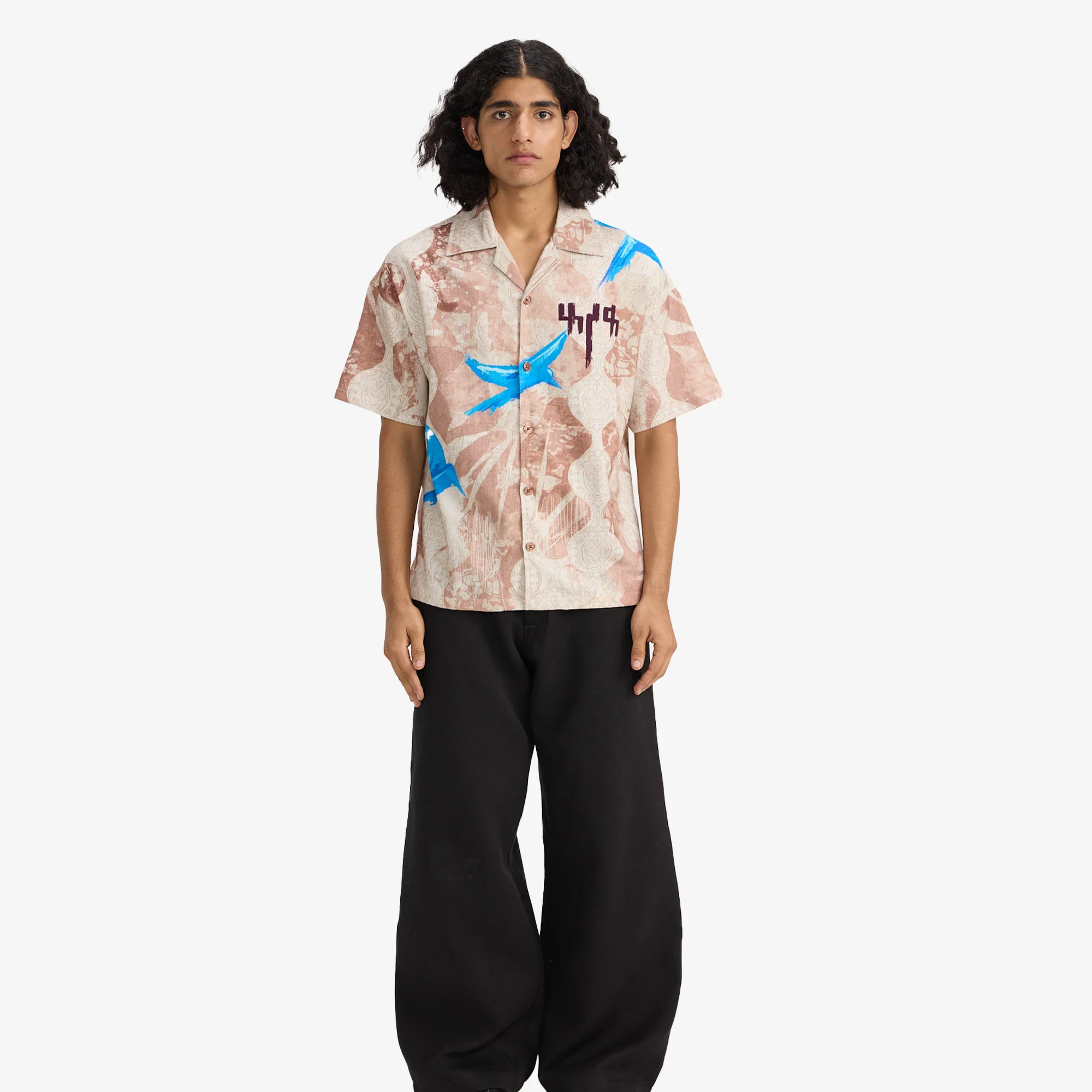 F A R A K | DAY DREAMER SHIRT { BEIGE/Brown - Image 4