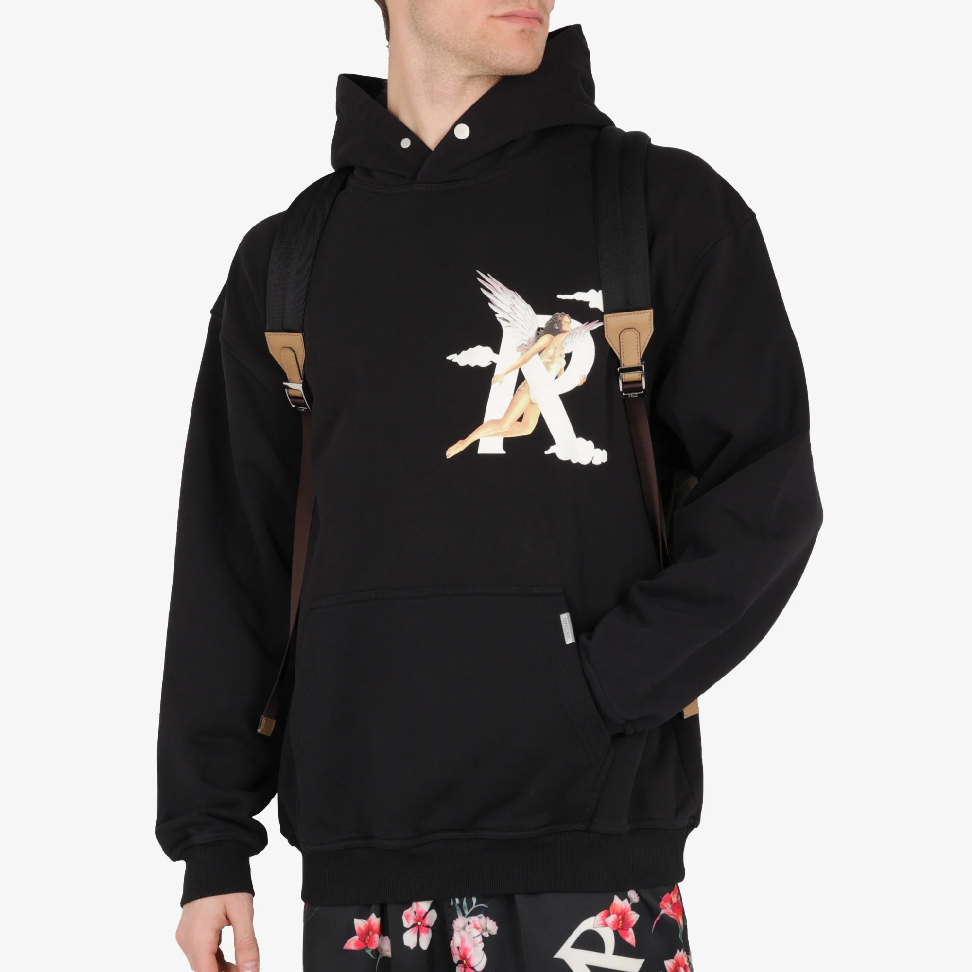 Represent | FLORAL SHORTS  { BLACK - Image 3