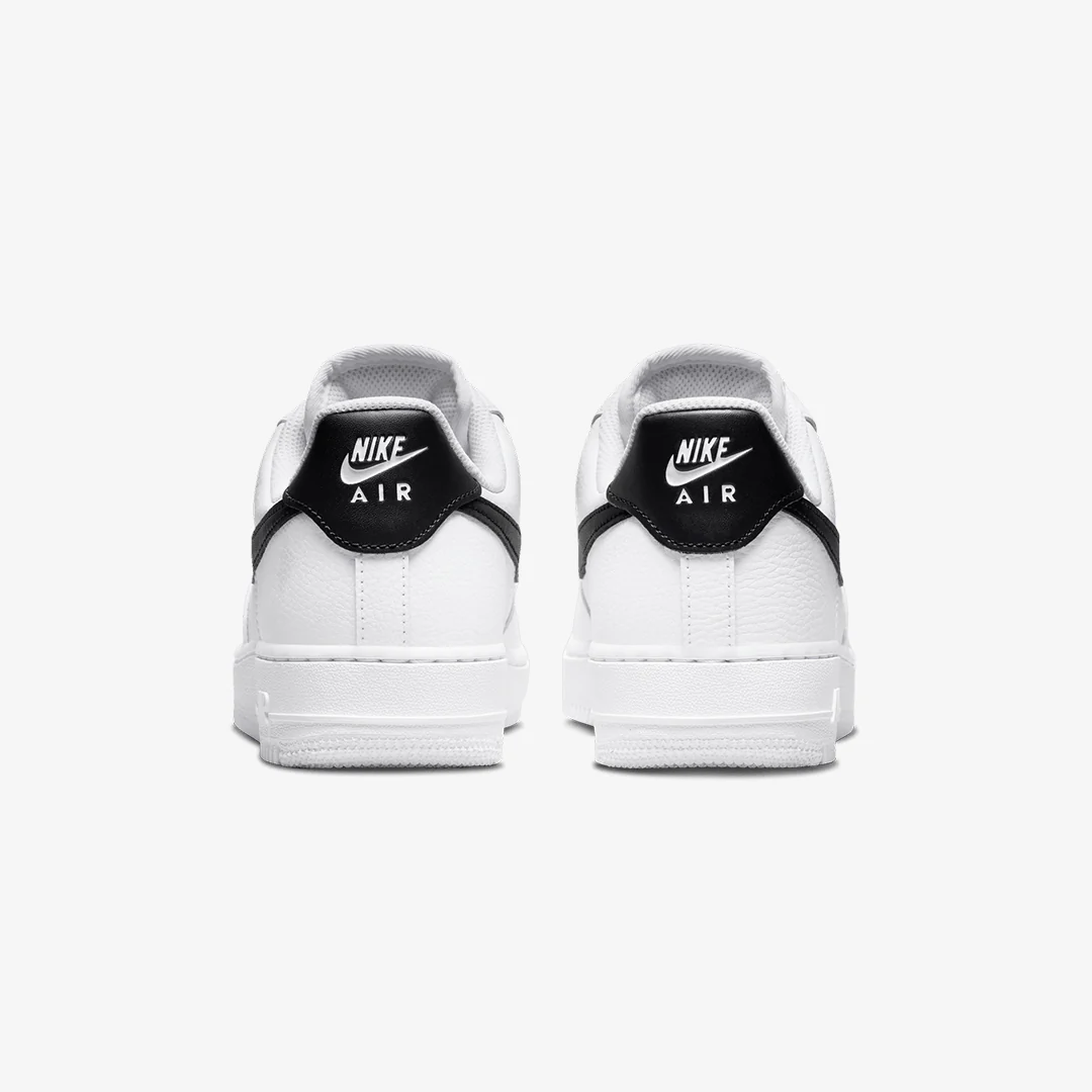 Nike | AIR FORCE 1 '07 { WHITE/BLACK-WHITE-WHITE - Image 3