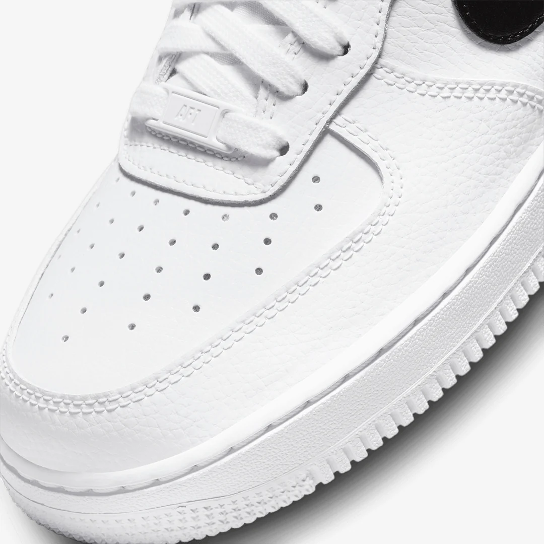Nike | AIR FORCE 1 '07 { WHITE/BLACK-WHITE-WHITE - Image 4