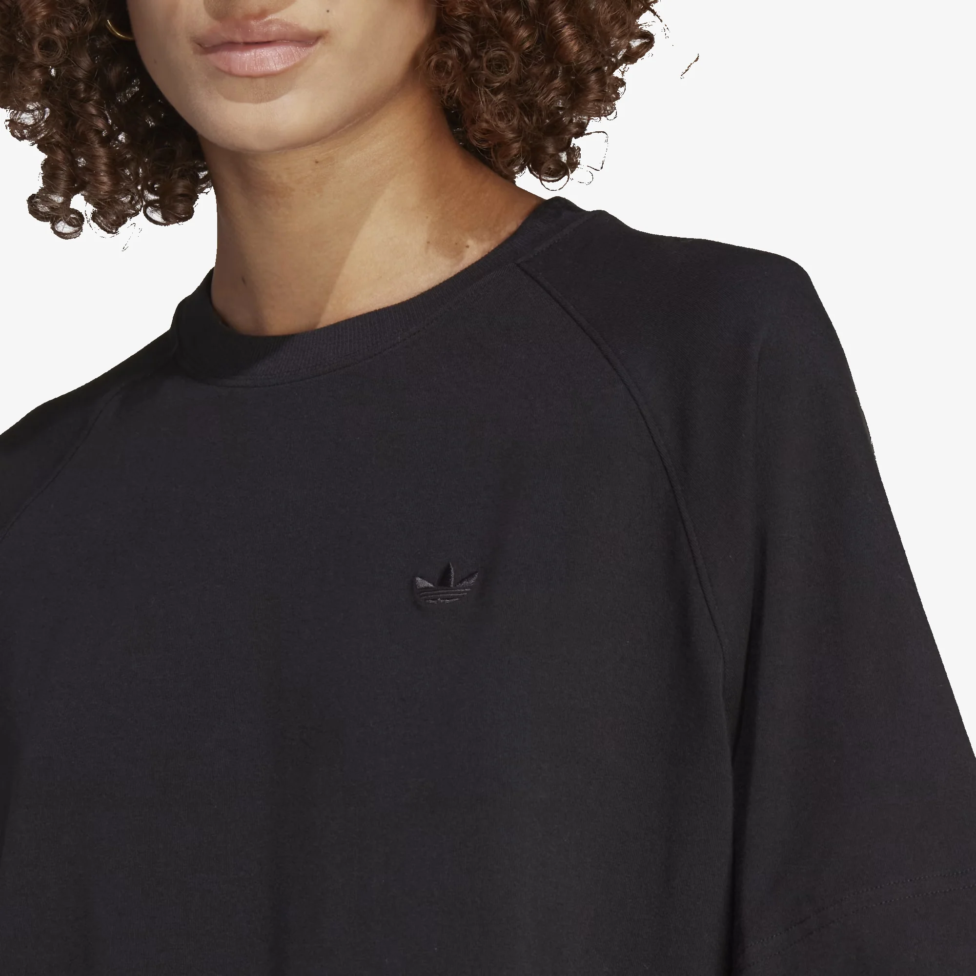 Adidas Originals | PREMIUM ESSENTIALS TEE  { BLACK - Image 4